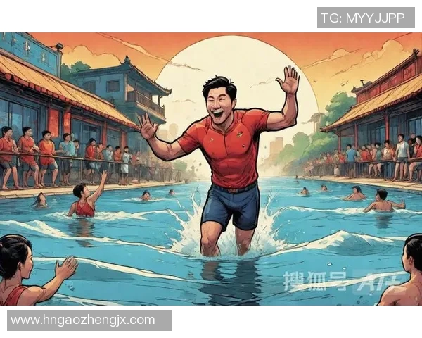 男子游泳明星崭露头角突破纪录 引领水上运动新潮流